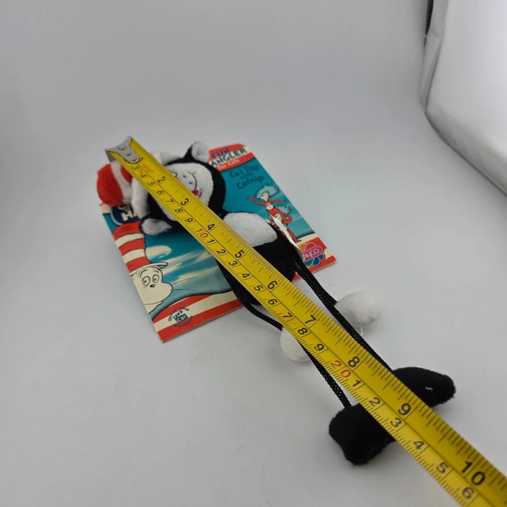 Dr. Seuss Cat in the Hat Fun‎ Dangler Catnip Toy Nanco 2003 Nostalgia Pet NEW